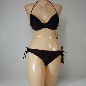 NWT ISLAND WORLD APPAREL BROWN BIKINI XL (11-13)